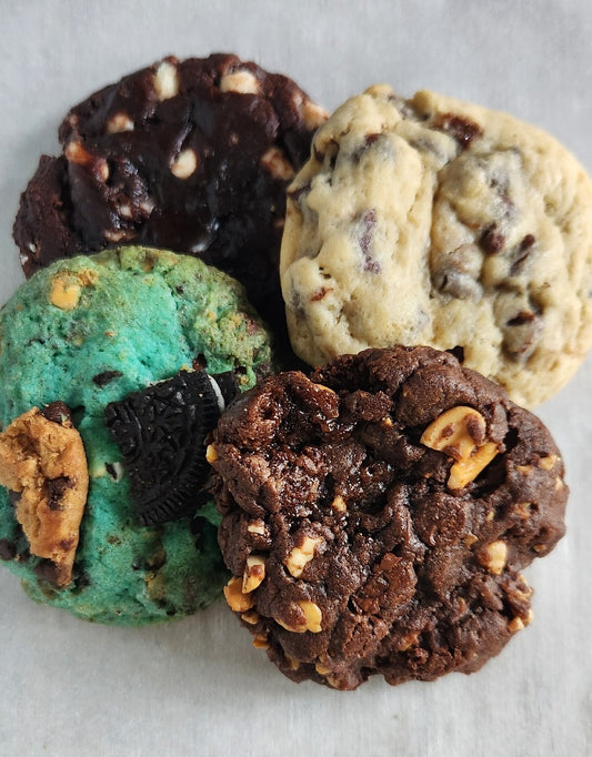 Mix & Match Cookie Box of 4 ( $ 18.00 )